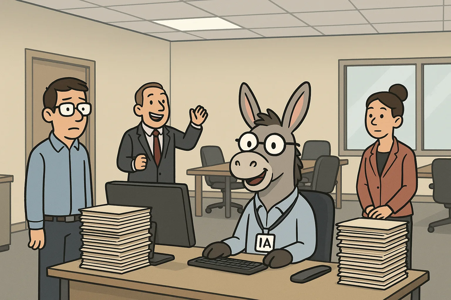 Nous recrutons un senior. Nous n'en fabriquons plus. — case 1