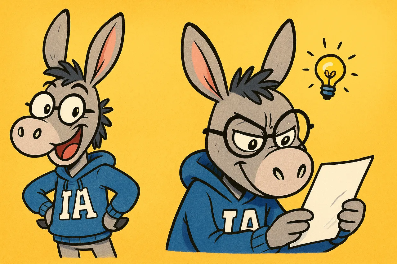 IA lit, super concentré, sans se méfier une seconde.