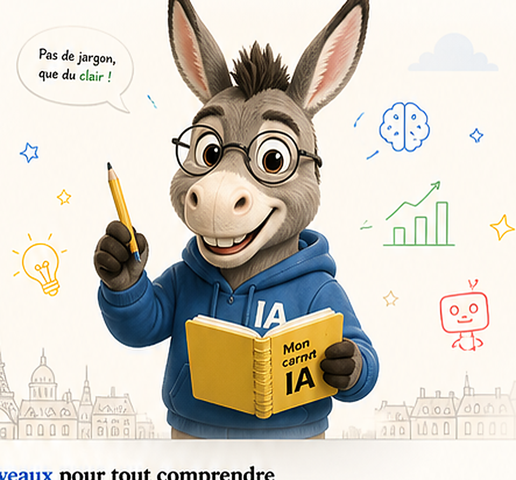 Mascotte de L'IA du Zéro
